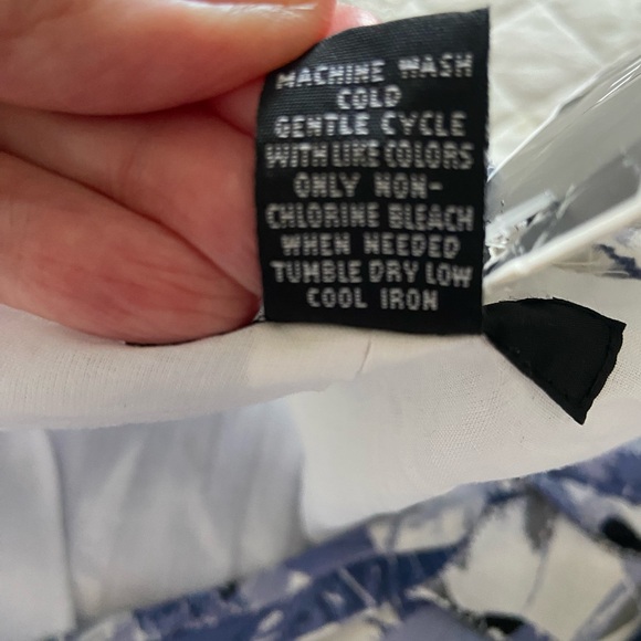 Alfani Leaf Print Mini Dress Size 12 Petite - Picture 5 of 13